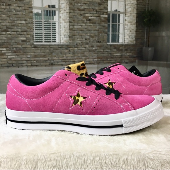 Converse Shoes - CONVERSE One Star OX Active Fuchsia & White Shoes